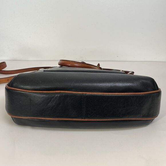 Dooney Bourke Florentine Vacchetta Leather Satchel Crossbody Old Money Heritage - Picture 8 of 13